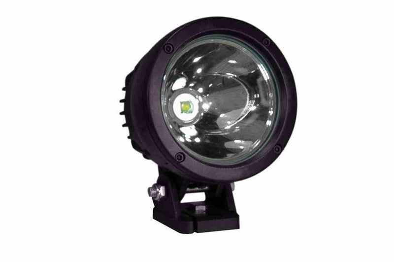 25 Watt High Intensity LED Light - 12-32V DC - 1000ft Spot Beam - 4.5"OD Light Head