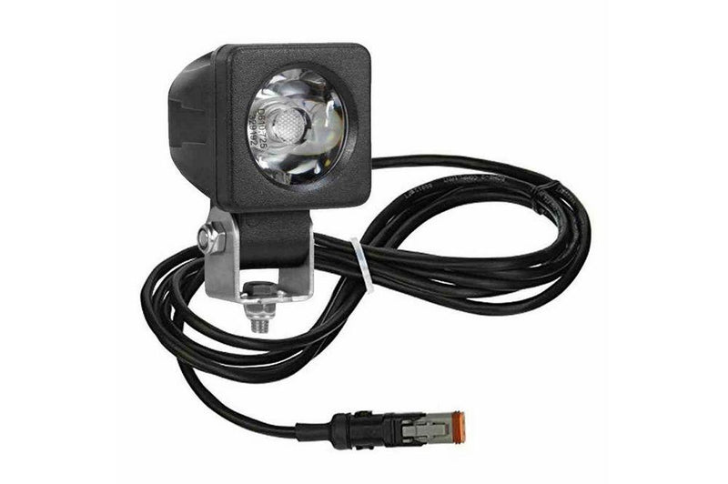 LED Light - 3 Watt - 2" square - Stud Mount - Color LEDs - 15' 16/2 SOOW Harness w/ Blunt Cut End