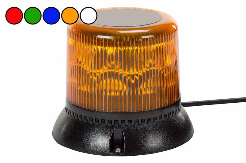 10.2W Single LED Strobing Beacon - Surface Mount - Cigarette Plug - High Output Strobe Light