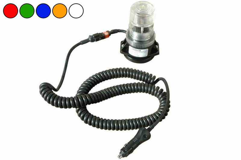 Larson LED Beacon - 100lb. Grip Magnetic Base - 18 LEDs - 50,000 Life Hours - IP68 - 12V DC