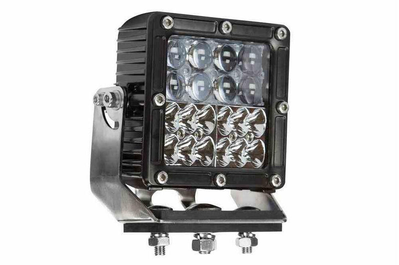 60W LED Work Light Bar - Spot/Flood Combo Beam - 4500 Lumens - IP67 - Trunnion Mount - 9-32VDC