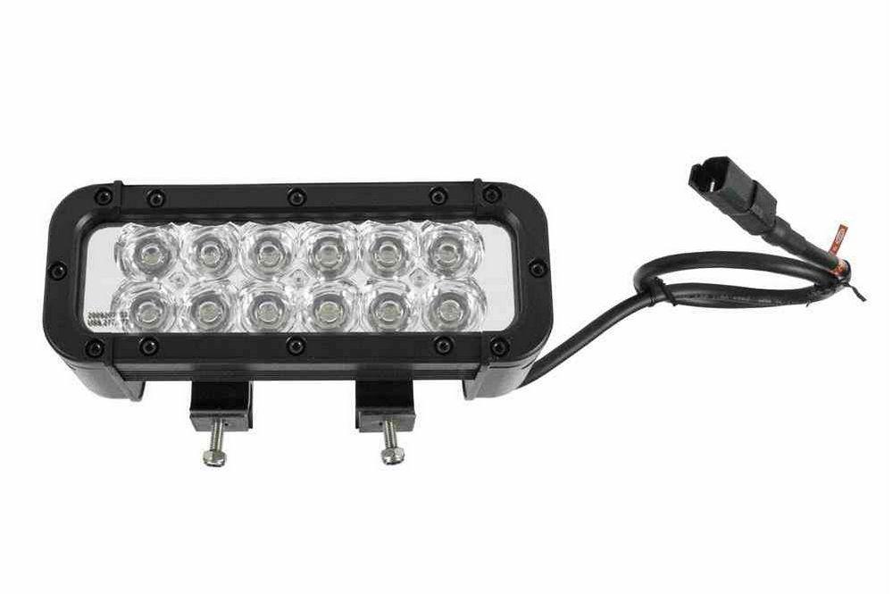 LED Light Emitter Bar - 12 LEDS - 36 Watts - 9-42Volts DC- 2160 lumen - 550'L X 70'W Beam