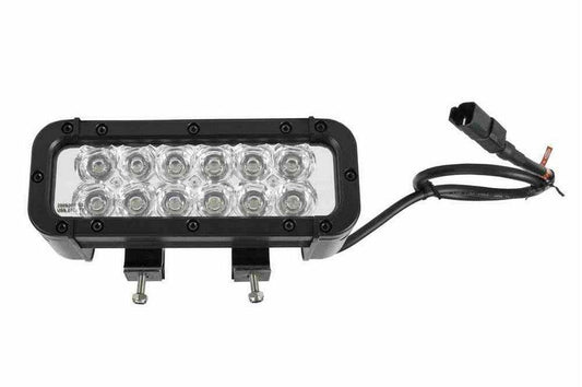 LED Light Emitter Bar - 12 LEDS - 36 Watts - 9-42Volts DC- 2160 lumen - 550'L X 70'W Beam