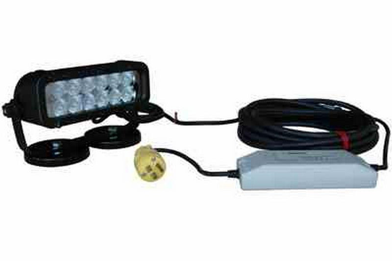 LED Machine light - 2, 150lbs. Magnetic Bases - 120'L x 100'W Beam - Runs off 110V