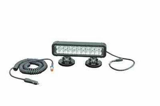 Magnetic Mount LED Light Emitter - 20 LEDs - 60 Watts - 750'L X 110'W Beam - Extreme Environment