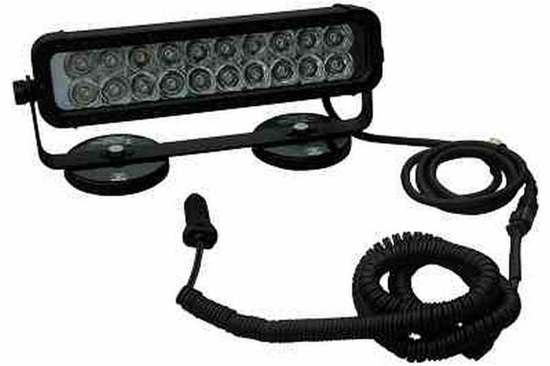 Infrared LED Light Bar w/ Magnetic Trunnion Mount - 20 IR LEDs - 60 Watts 750/850/940nm - Extreme