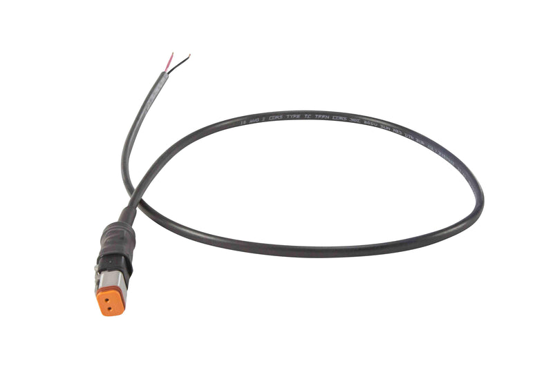 Larson 6' Cable with Male Deutsch Connector and Frayed Ends