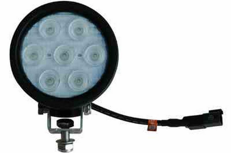 LED Light Emitter - 7, 3-Watt CREE LEDs - 4.5" OD - Stud Mount - 9-32VDC