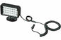 Magnetic Mount LED Light Emitter - 24, 3-Watt LEDs - 200lb. Grip Magnet - 900'L X 100'W Spot Beam