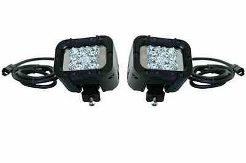 Infrared LED Military Driving Lights - High/Low Beams - 9-42VDC - Covert IR Headlights