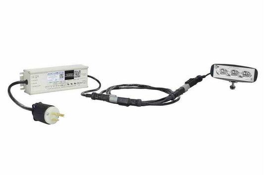 20 Watt Ultraviolet Handheld LED Emitter - 365NM - 4 UV LEDs - Non-Destructive Testing - 120-277VAC