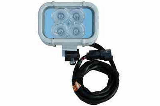LED Spreader Light for Boats - 720 lumens - 1 amp draw - Surface or Rail Mount - 9-42V - 90'L X 70'W