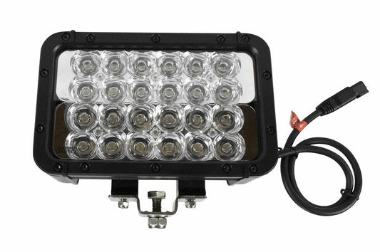 50W Infrared LED Strobe Light - 24V - 850nm - Stud Mount - (1) M12 Hubs - IP67