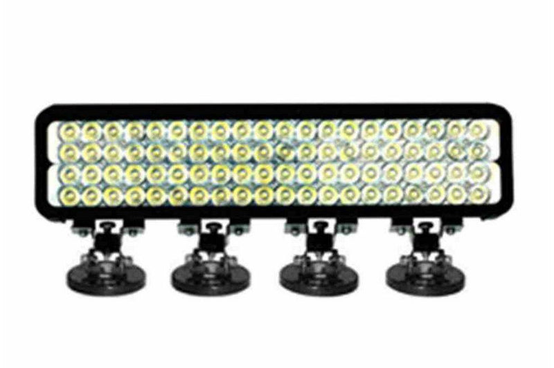 240W IR LED Light Bar - 80 LEDs - 1750'L X 300'W Beam - Extreme Environment - Magnet Mount