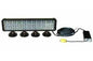 240 Watt LED Light Emitter w/ Magnetic Bases - 80 LEDs - 20 X 4 LED Array - 120-277V AC