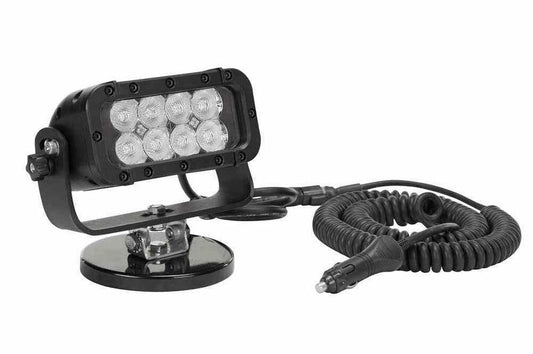 Infrared LED Light Bar w/ Magnetic Base - Trunnion Mount - 325'L X 70'W Spot Beam - 8, 3-Watt LEDs