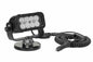 Infrared LED Light Bar w/ Magnetic Base - Trunnion Mount - 325'L X 70'W Spot Beam - 8, 3-Watt LEDs
