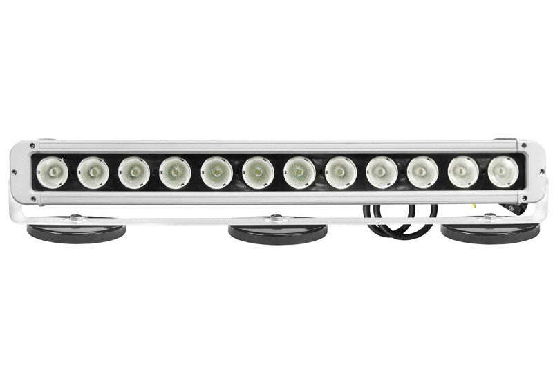 Larson Magnetic Mount LED Light Bar - 12, 10-Watt LEDs - 10320 Lumens - 9-46 VDC - (3) 200lb Magnets