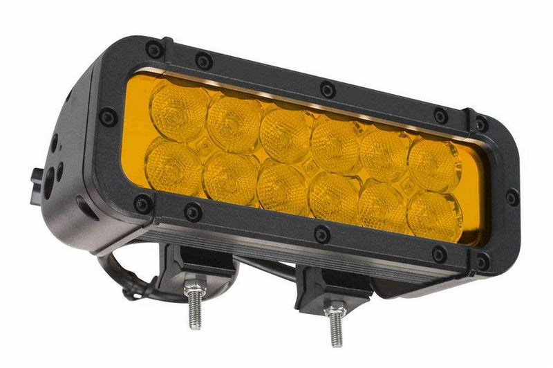 120 Watt High Intensity LED Light Bar - 12, 10W LEDs - Multiple Light Colors - Extreme Environment