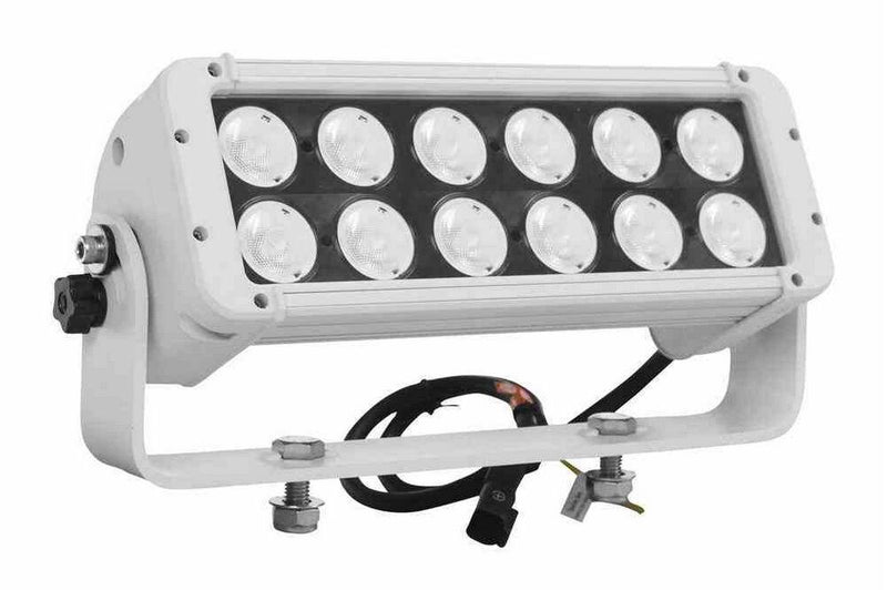 120 Watt High Intensity LED Light Bar - 12, 10-Watt LEDs - Trunnion U-Bracket Mount - 10320 Lumens