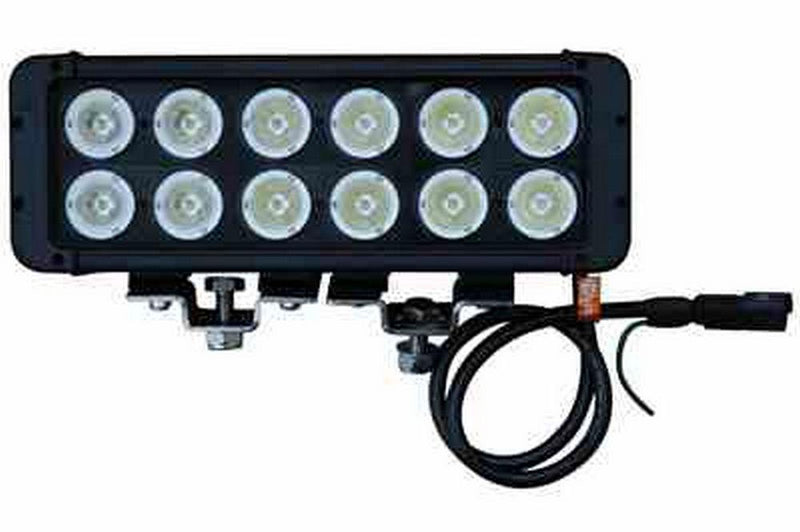 120 Watt High Intensity LED Light Bar - 12, 10-Watt LEDs - 10320 Lumen - Extreme Environment