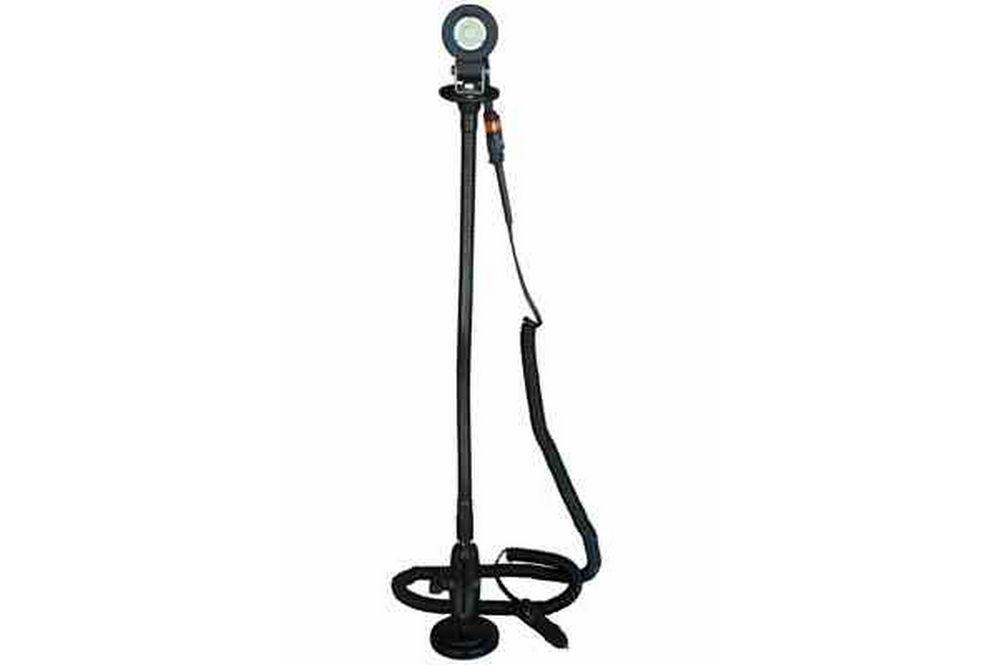 High Intensity LED Light Emitter on Magnetic Goose-Neck Double Ball Joint Base - 10 Watts - 9-50V
