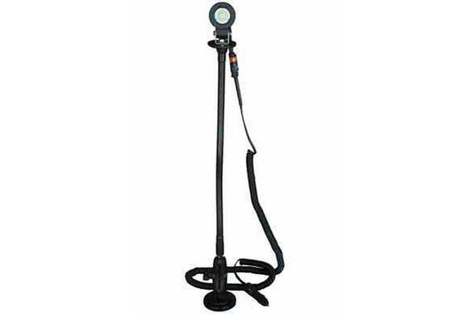 High Intensity LED Light Emitter on Magnetic Goose-Neck Double Ball Joint Base - 10 Watts - 9-50V