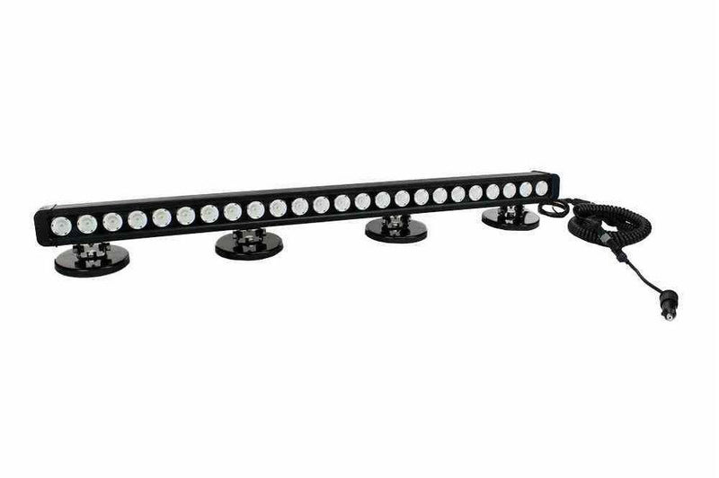 39" High Intensity LED Light Bar - 24, 10-Watt LEDs - Magnetic Mount - 9-46VDC - 20640 Lumens