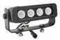 Adjustable Trunnion Mount LED Light Emitter - 4, 10-Watt LEDs - 450'L X 75'W Spot Beam - 3440 Lumens