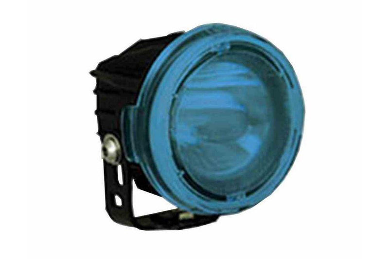 High Intensity Colored LED Light - 10 Watt LED - 120-240V AC - 650 Foot Spot Beam - Red/Blue/Amber