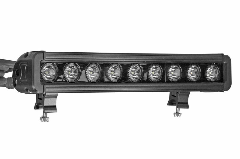 Low Profiler, High Intensity LED Light Bar - 9, 3-Watt LEDs - Visible Red Light - 9-32VDC