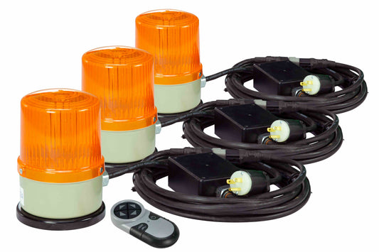 Larson 5-Stage Light Tower w/ (4) 480W LED Light Fixtures - 240,000 Lumens - 8.75' to 30' Tower - IP67