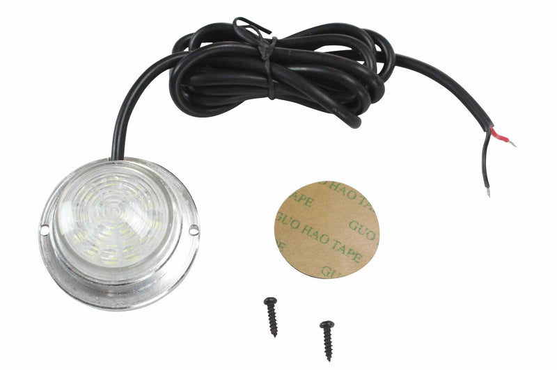 Larson Surface Mount LED Light - Machined Aluminum - 6' Cord - 12 & 24VDC - 60mA Draw - Courtesy/Down Light