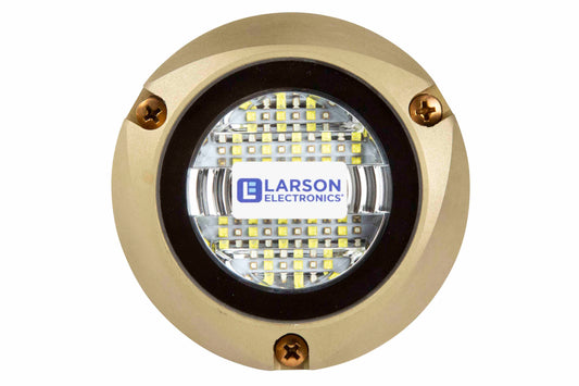 Larson 60W Underwater LED Light - 10-30V DC - 3,000 lms - Full Color RGBW - Bronze Alloy - IP68 Compliant
