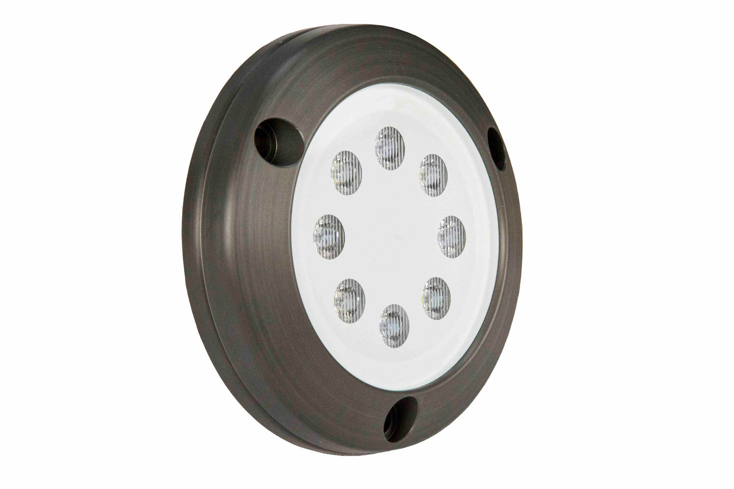 Larson 32W Underwater LED Light - 10-30V DC - Anodized Aluminum - IP68 Compliant - Surface Mount