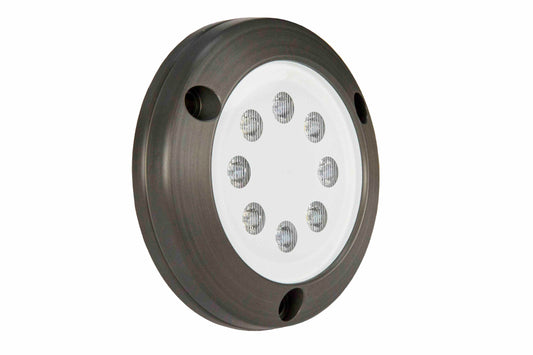 Larson 32W Underwater LED Light - 10-30V DC - Anodized Aluminum - IP68 Compliant - Surface Mount