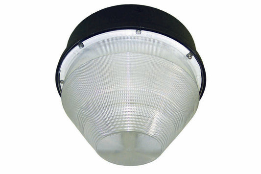 Larson 35 Watt Vandal Resistant LED Garage Light w/ Battery Backup - 120-277V AC - IP65 Rated - Failsafe