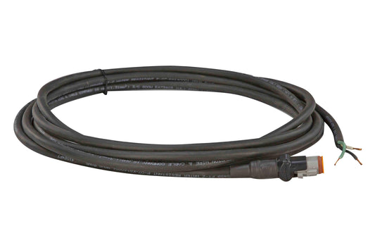 Larson 20 Foot LED Wiring Harness - 3 Conductor SOOW Cord - Male Deutsch Connectors and Flying Leads
