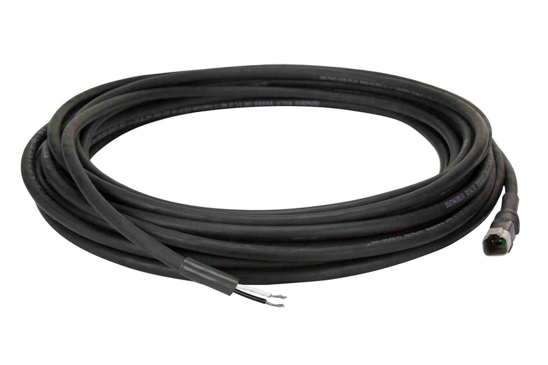 Larson 25' LED Wiring Harness - Female Deutsche Connector and Male Tinned Leads - 12/2 SOOW Cord