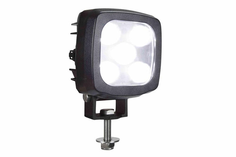 25W White LED Spotlight - 2,250 Lumens - 9-60V DC - IP67 - Tempered Glass Lens