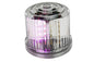 Purple LED 360 Degree Indicator Light - 20 LEDs - Battery Powered - Magnetic Base - Steady Burn