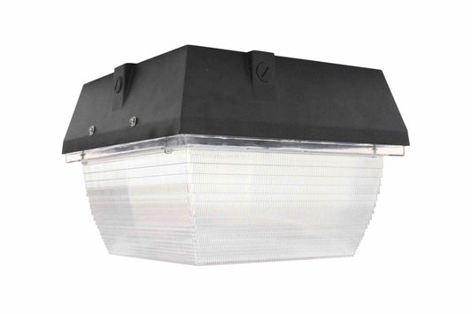 Larson Industrial LED Warning Light - 400 lms - Narrow 3Ã‚Â° Beam - High Mounting Applications - Red