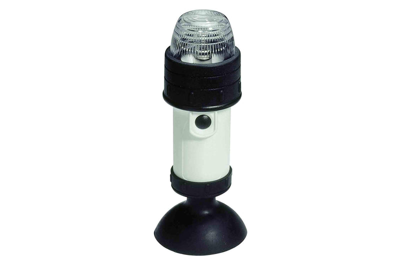 Larson Battery Powered LED Stern Light - (4) AA Batteries - Suction Cup/Permanent Surface Mount