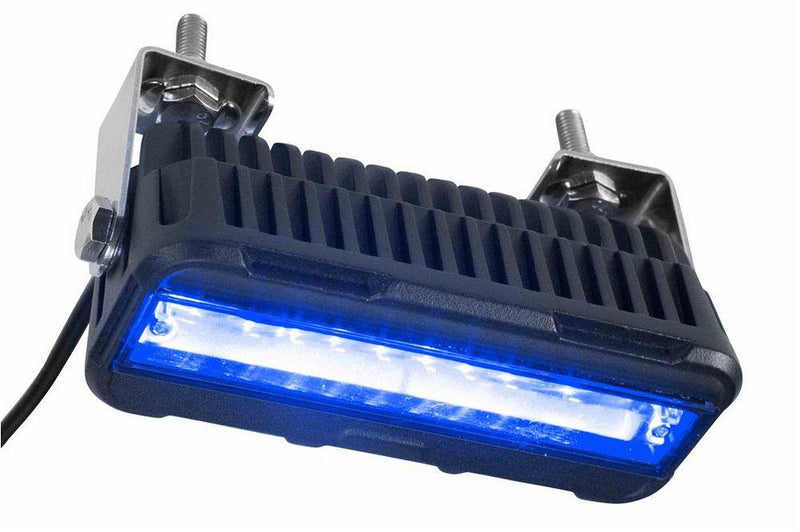 27W LED Forklift Zone Light - Pedestrian Safety - Blue Light - 10-100V DC - Aluminum Alloy