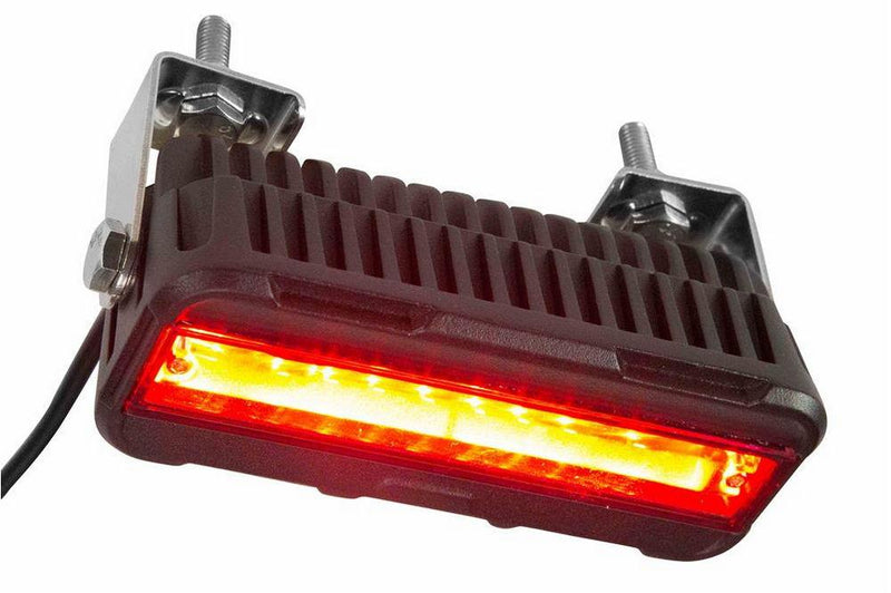 27W LED Forklift Zone Light - Pedestrian Safety - Red Light - 10-100V DC - Aluminum Alloy