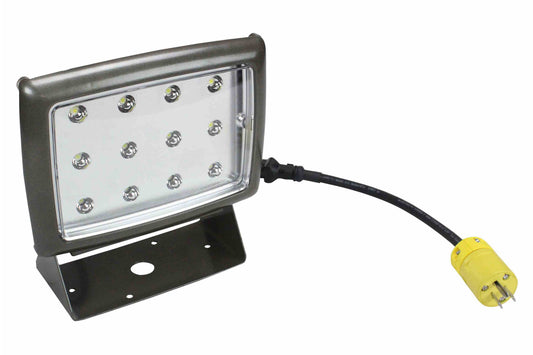 Larson LED Wall Pack Light - 400W Metal Halide Equivalent - 12 LEDs - 2ft Cord High Output