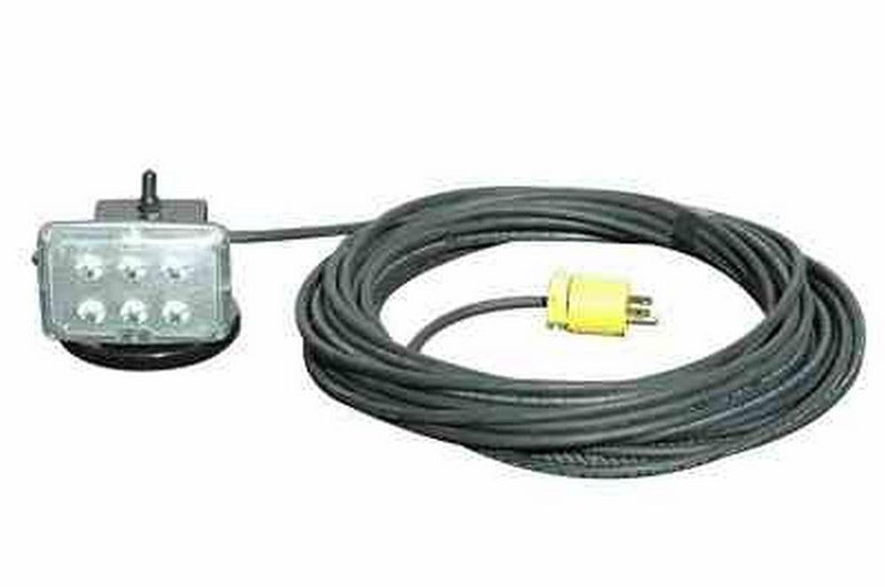 Magnetic Mount High Output LED Light Emitter - 6, 1 Watt LEDs - 20 Foot Cord with Switch