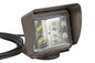 Magnetic Mount 60 Watt Low Profile LED Flood Light - 20' Cord - 120-277V AC