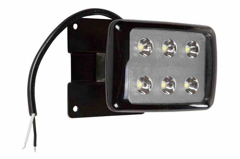 High Output LED Light Emitter - 6, 1-Watt LEDs - Waterproof - 120VAC or 12/24VDC - Shatterproof