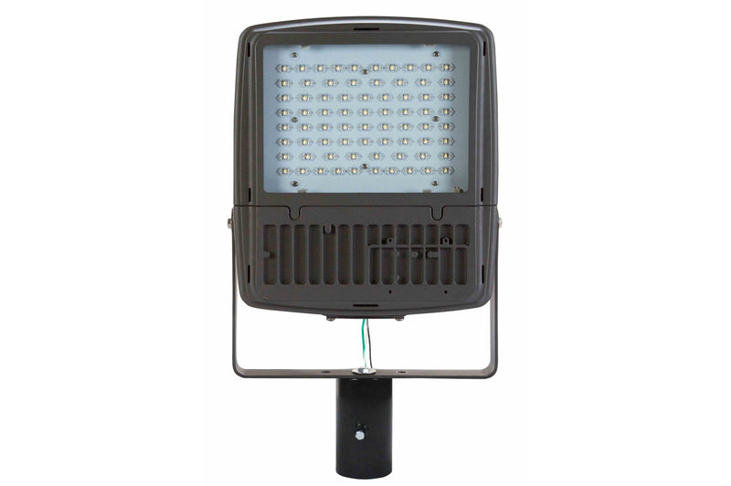 Larson 120W Slip Fit Pole Mount LED Light Fixture - 12534 Lumens - 400W Metal Halide Equivalent